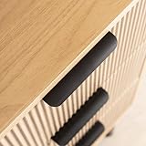 Home Deluxe Comò NYLA - 90 x 80 | Acquista cassettiera moderna, cassettiera con cassetti, cassettiera in legno, cassettiera in stile country, grande cassettiera, camera da letto, cassettiera bianca - 4