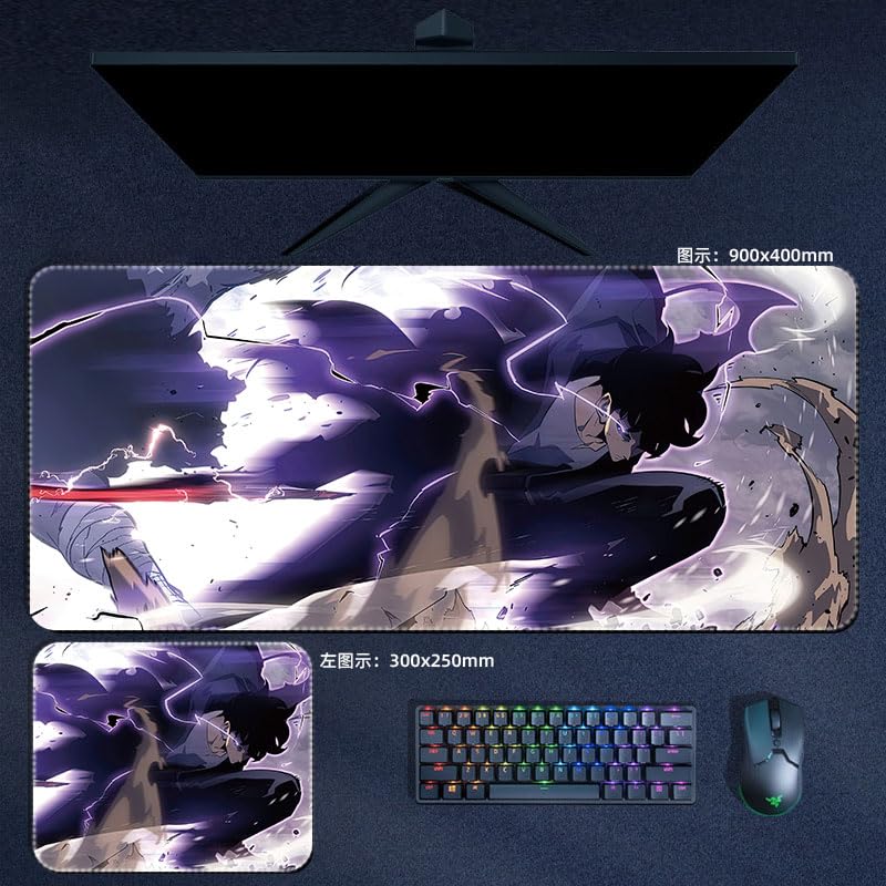 Amazon.co.jp: 俺だけレベルアップな件 マウスパッド 水篠旬 諸菱 賢太