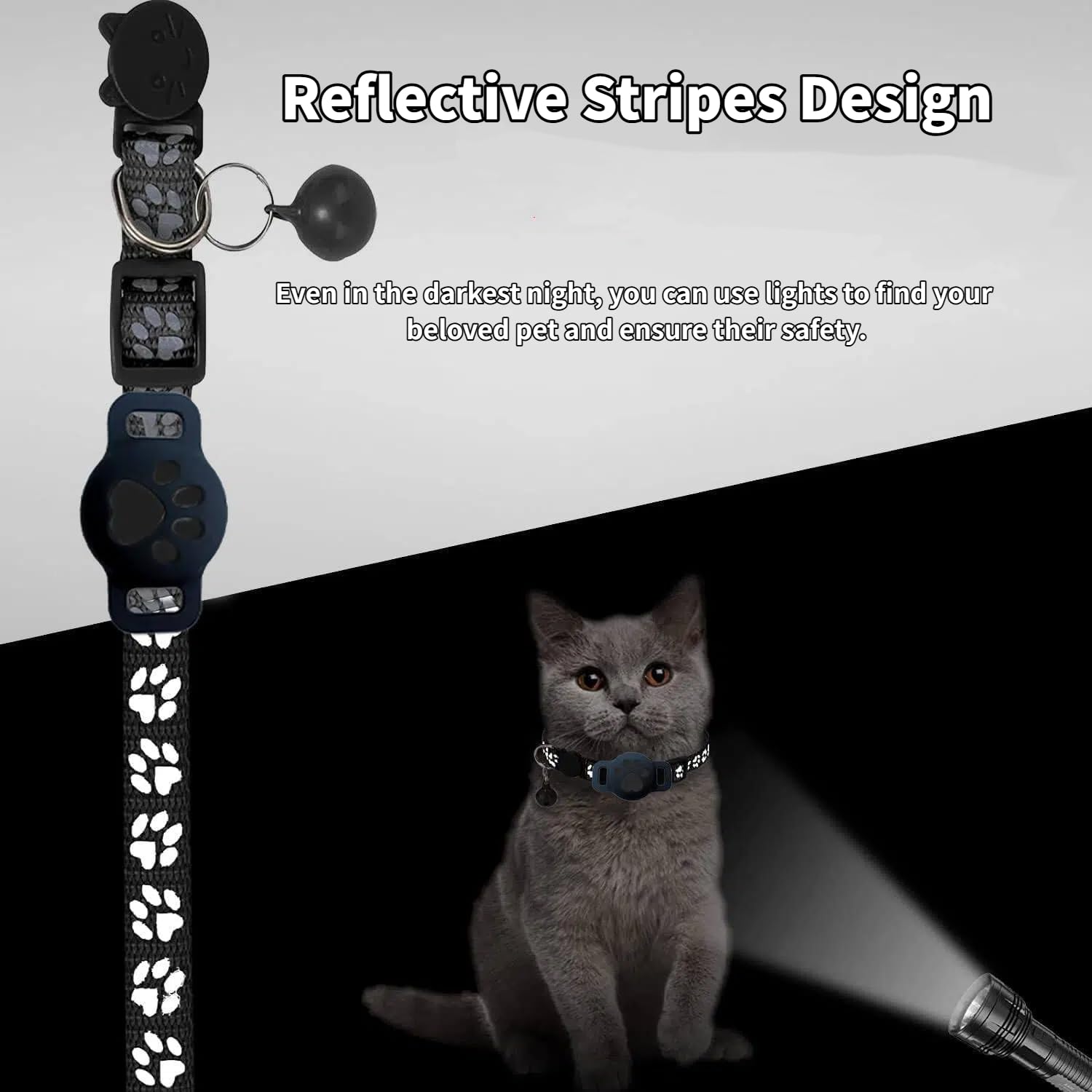 GPS Collar for Cats，Pet Tracker (Android Only) Smart tag,Waterproof Compatible with Google Find My,No Monthly Fee,Advanced Tracking Solution Smart Collar for Pet Safety Ideal Small Large Cats - image 7