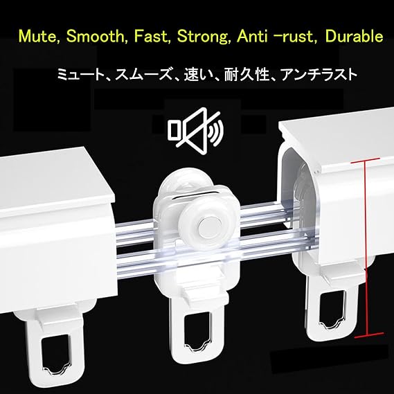 Track Roller Hook Rail Runner - Heavy Duty Windows Curtain Tracks With Ceiling Glider Rail Scroll Wheel - Mute Shower Rings Ball Pulley - 20 PCS Glider Accessories