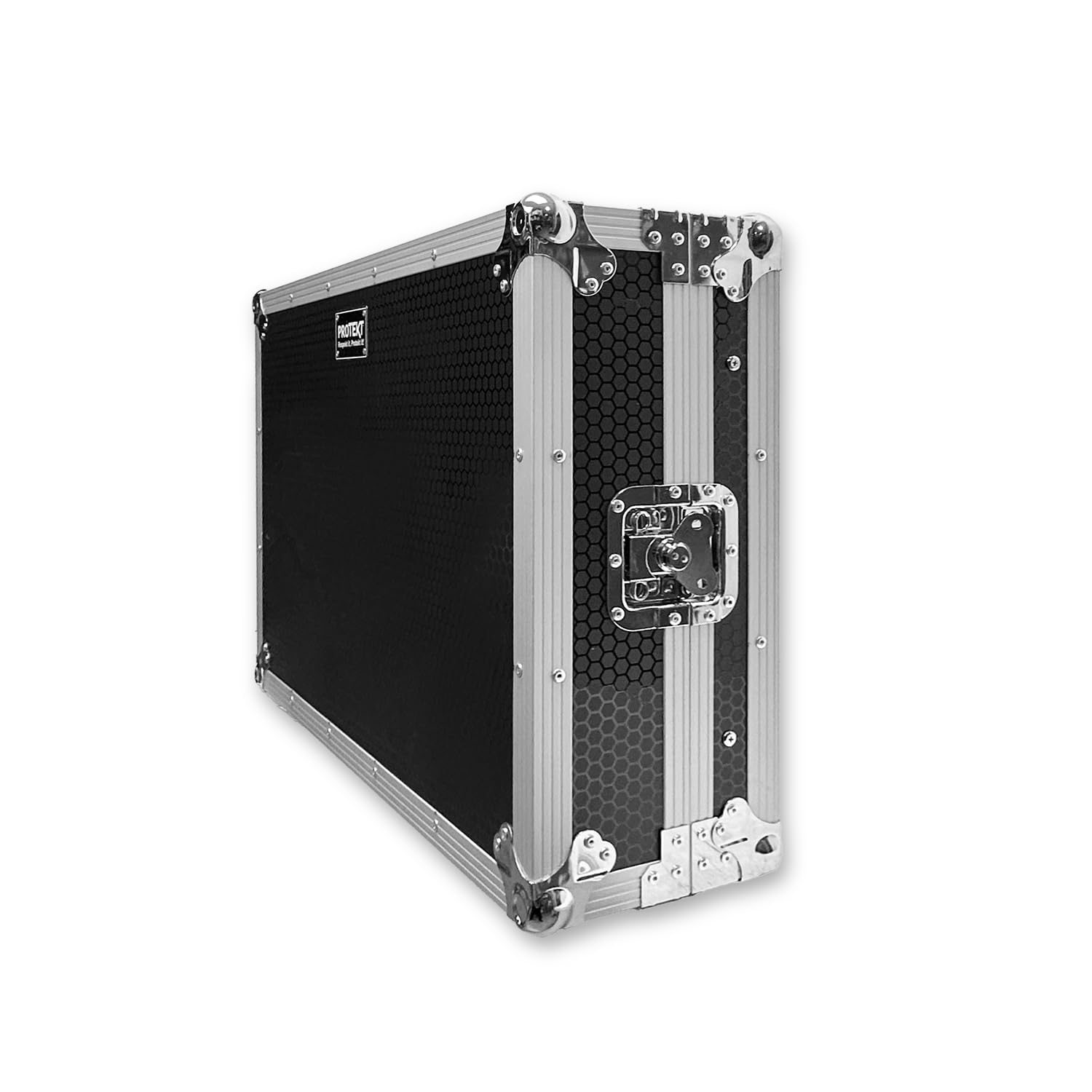 Protekt Koffer für Rane One – CSRANE1W Plus Series DJ-Flugkoffer mit Laptopablage für Rane Controller (mit Ablage und Rädern), Schwarz , 790 x 530 x 240 mm, Mit Ablage und Rollen