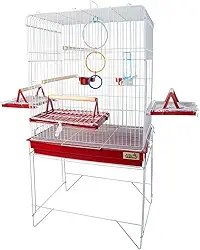 VIVEIRO CONFORT TRIPLEX VERMELHO