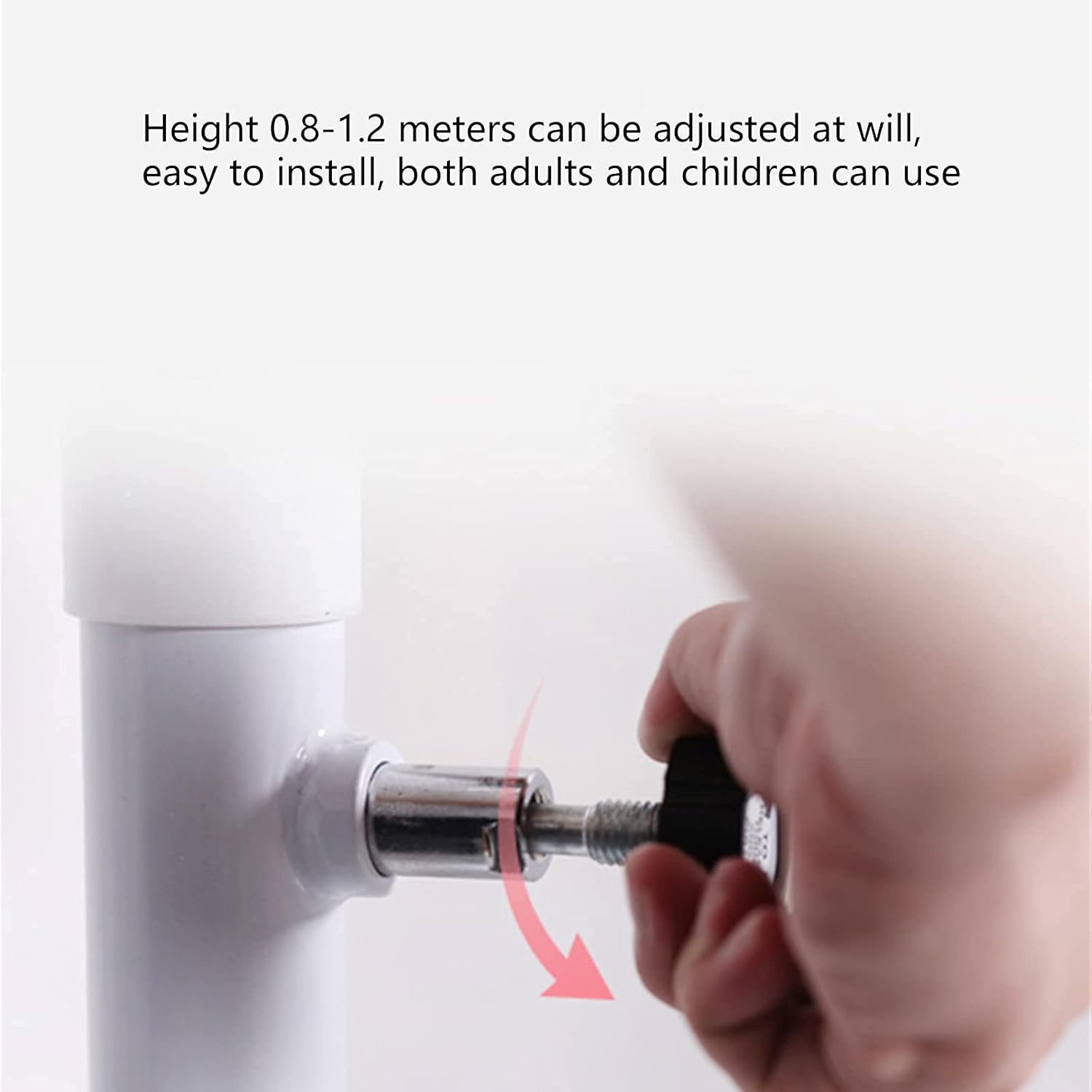 Wall-Mounted Ballet Bars, Adjustable Ballet with 100/150Cm Wood Rod Dance Stretch Bar Dance School Gym Ballet Equipment