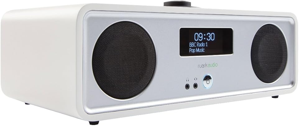 Ruark Audio MkIII DAB FM W-Fi Radio Soft White Ruark Audio Ruark Audio MkIII DAB FM W-Fi Radio Soft White Ruark Audio