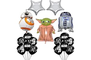 YODA BIRTHDAY DECORATIONS FOR KIDS PARTY 19PCS