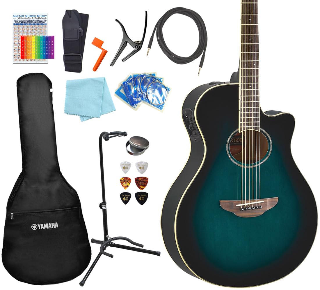 s*n様 未使用　ヤマハ YAMAHA エレアコギター APX600 OBB YAMAHA / APX600 OBB (Oriental Blue Burst) 【薄胴エレアコ