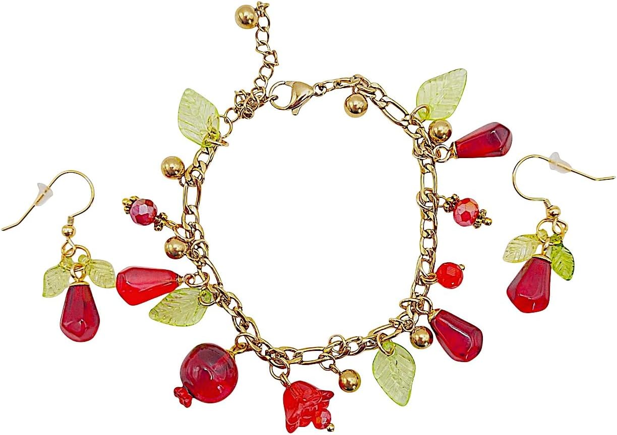 Inspired Silver - Sissy Memory Charm 女性用 - シルバーパヴェハートチャーム ブレスレット用  メタルハートが連なった5way仕様のシルバーブレスレット☆取り外し可能な3つのチャーム（メタルハート  、バロックパール、スワロフスキービジュー）でアレンジ自在♪