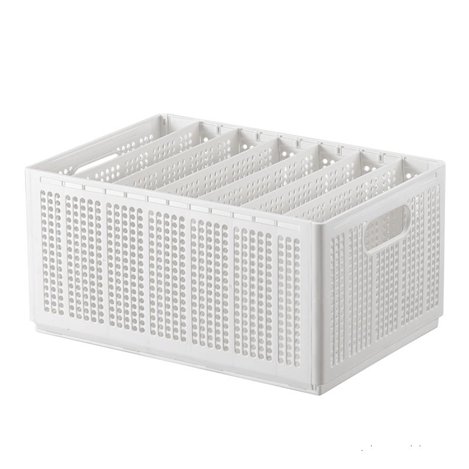 JINGYAN Storage Boxes Clothes Sorting Storage Box Basket Folding Sweater Multi-grid Socks Jeans Separation
