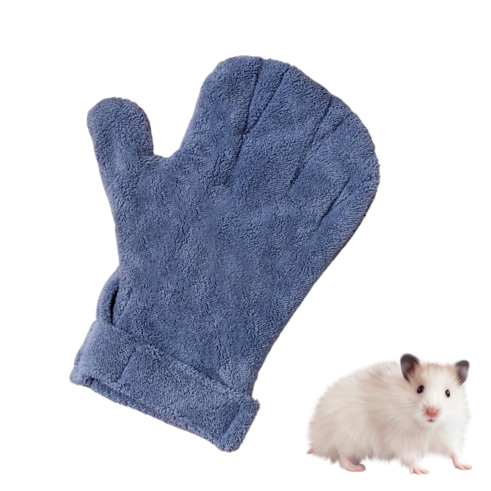 CARPJZ Hamster Bite Proof Glove, Adjustable Pet Holding Glove Animal Handling Gloves for Rats, Hamsters & Other Small Pets