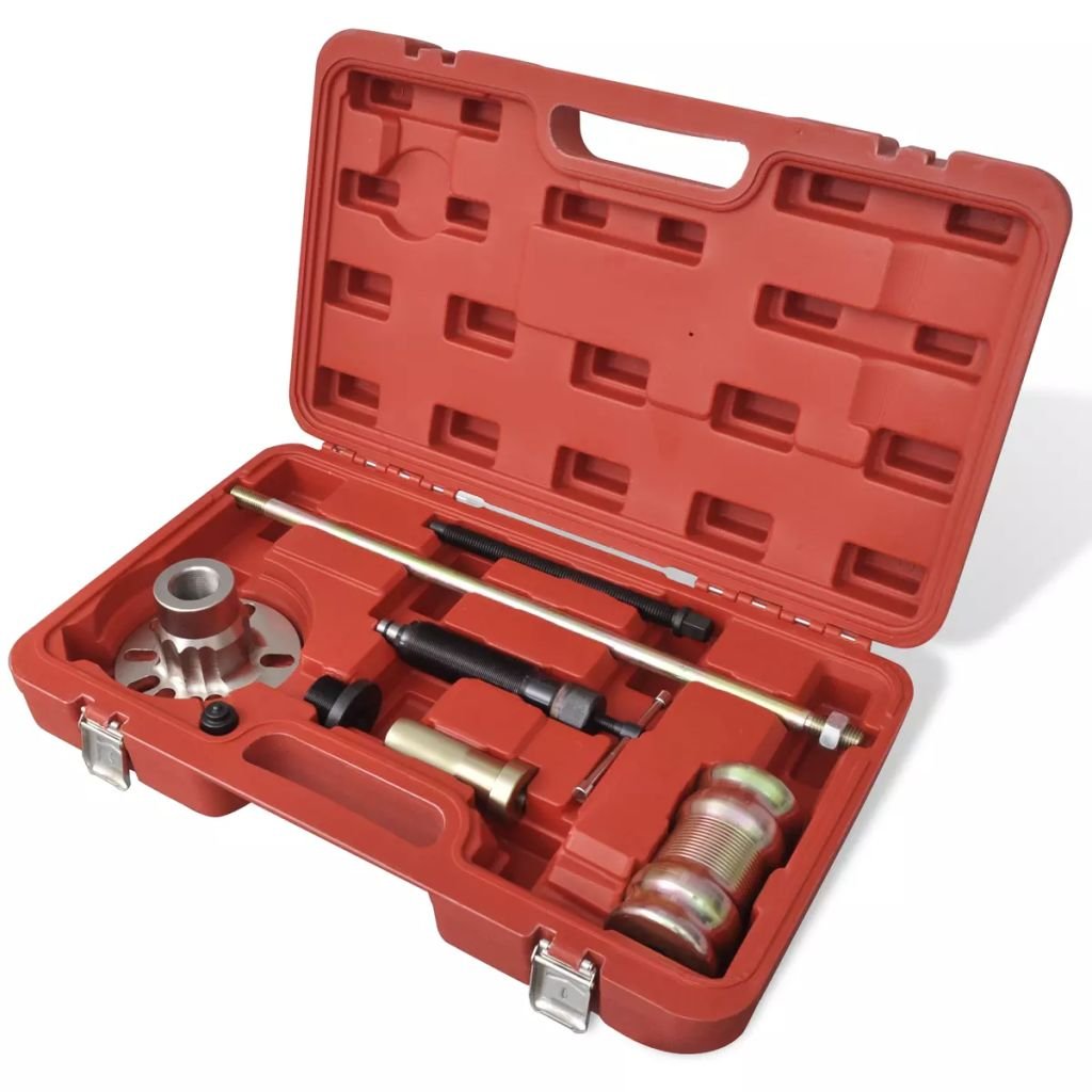 Extractor de Cubo Rueda hidráulica con Set de Martillo 10 Ton Compresor Muelles Amortiguador