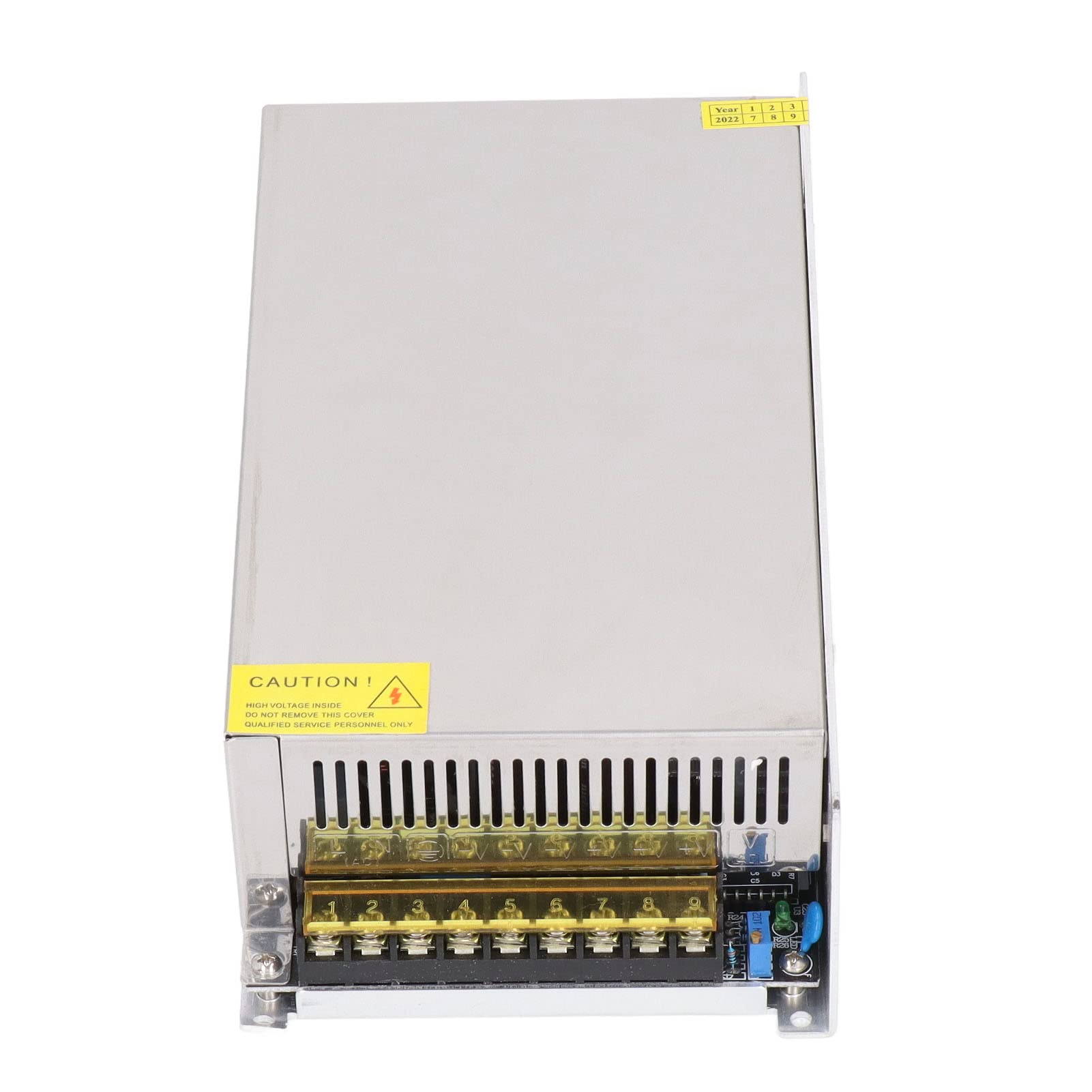 Cocoarm Fuente de Alimentación Conmutada de Voltaje Constante, Fuente de Alimentación de CA A CC de Aleación de Aluminio 48 V 25 A 1200 W, Diseño de Protección de Baja Ondulación para Tira de Luz