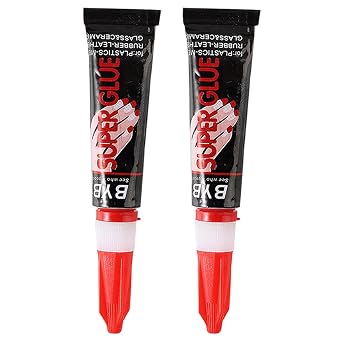 Nail Glue, Super Nail Glue for Acrylic Nails, Professional Nail Glue For Nail Tips for Press On Nails Long Lasting Acrylic Nail Glue For Nail Tips Pegamento Para Unas Acrilicas Nails Glue 0.18OZ 2 Pcs