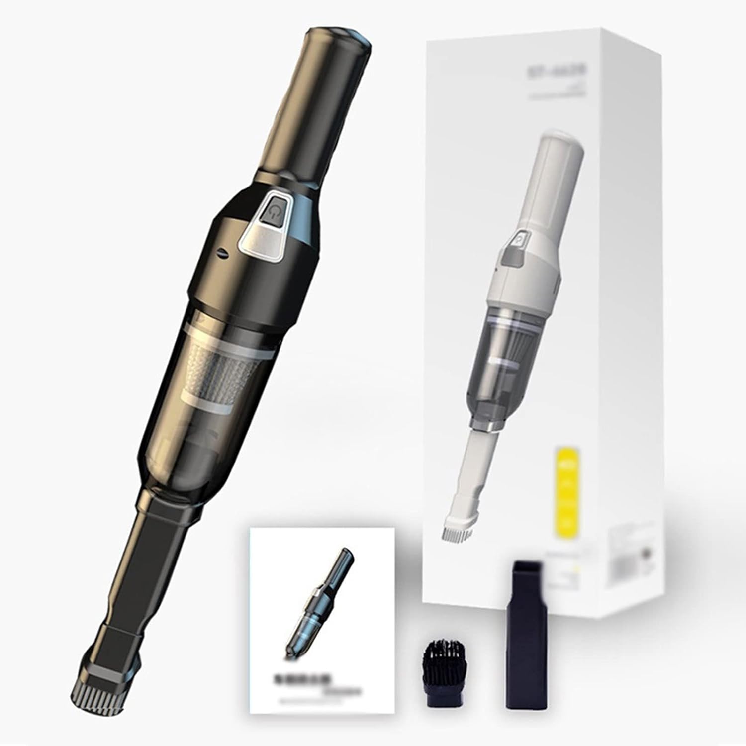 Hard Floor Vacuum 9000pa Car Vacuum Cleaner Mini Wet Dry Dual Use Vacuum Cordless Handheld Portable Vacuum Cleaner for Auto Interior Home
