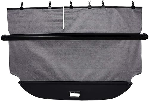 Cubierta de carga retráctil automotriz para Toyota RAV4 2013-2014 2014 2015 2016 2017 2018 para Toyota RAV4 2.5L maletero cubierta de seguridad negro