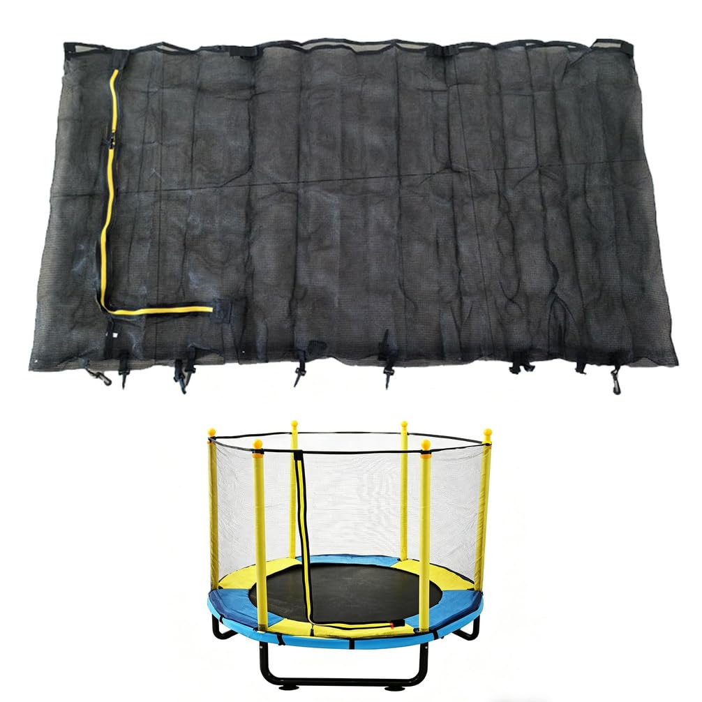 48" 55" 60" Trampoline Safety Net, Trampoline Replacement Net (Net Only), Trampoline Accessories Kids Protective Enclosure,55" 140cm