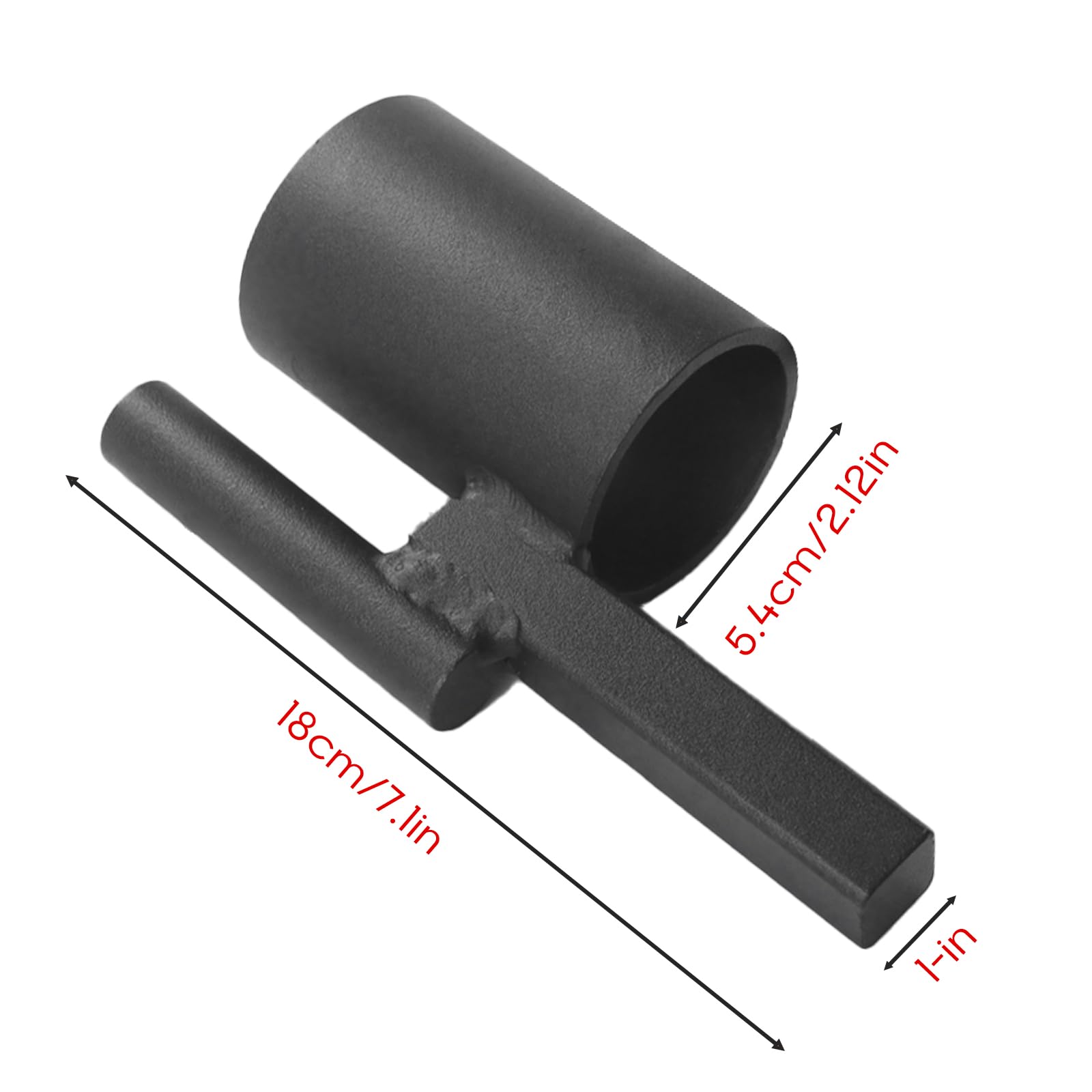 Outils à enclume forgée de 2,5 cm, rotation, pliage, forgeage, défilement, rotation, dispositif