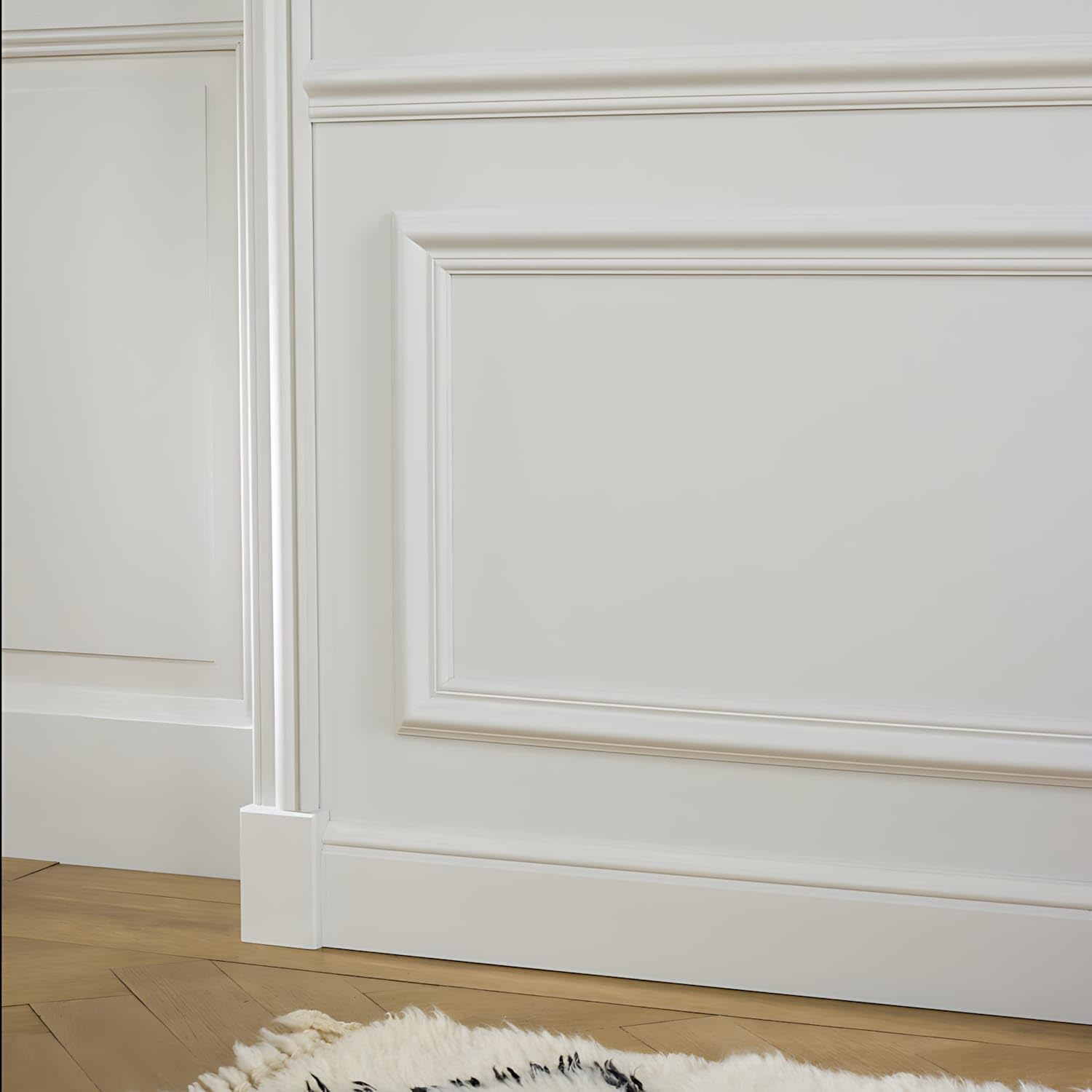Orac Cimaises PX175-box 200 cm x 1,7 cm x 5 cm Polystyrène extrudé (HDPS) prétraité 25 moulures / 50 m