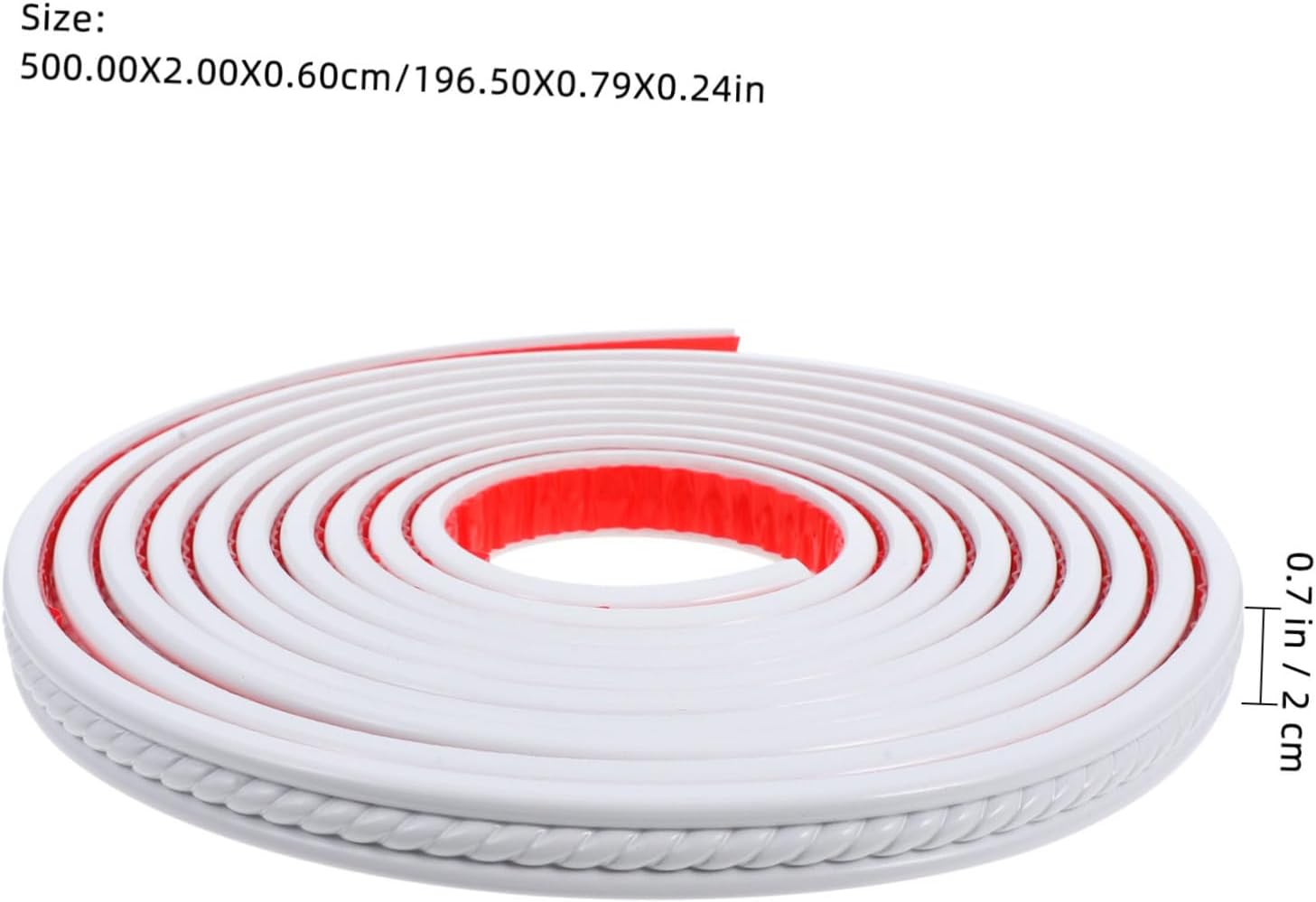 Flexible Self-Adhesive Molding Trim for Peel and Stick Decorative Molding for Home Projects Elegant Border for Smooth