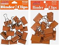 Vista 28 de JAM PAPER Clips para carpeta coloridos - Extra Pequeños - 3/5 Pulgadas (15 mm) - Clips para carpeta azules - 30/Paquete