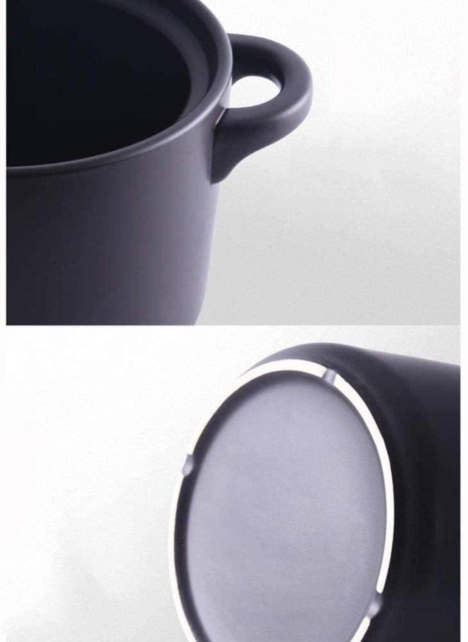 Cacerola de Barro - Cocción a Alta Temperatura, Azul - Capacidad 3,5 litros,Blue-Capacity 3.5L