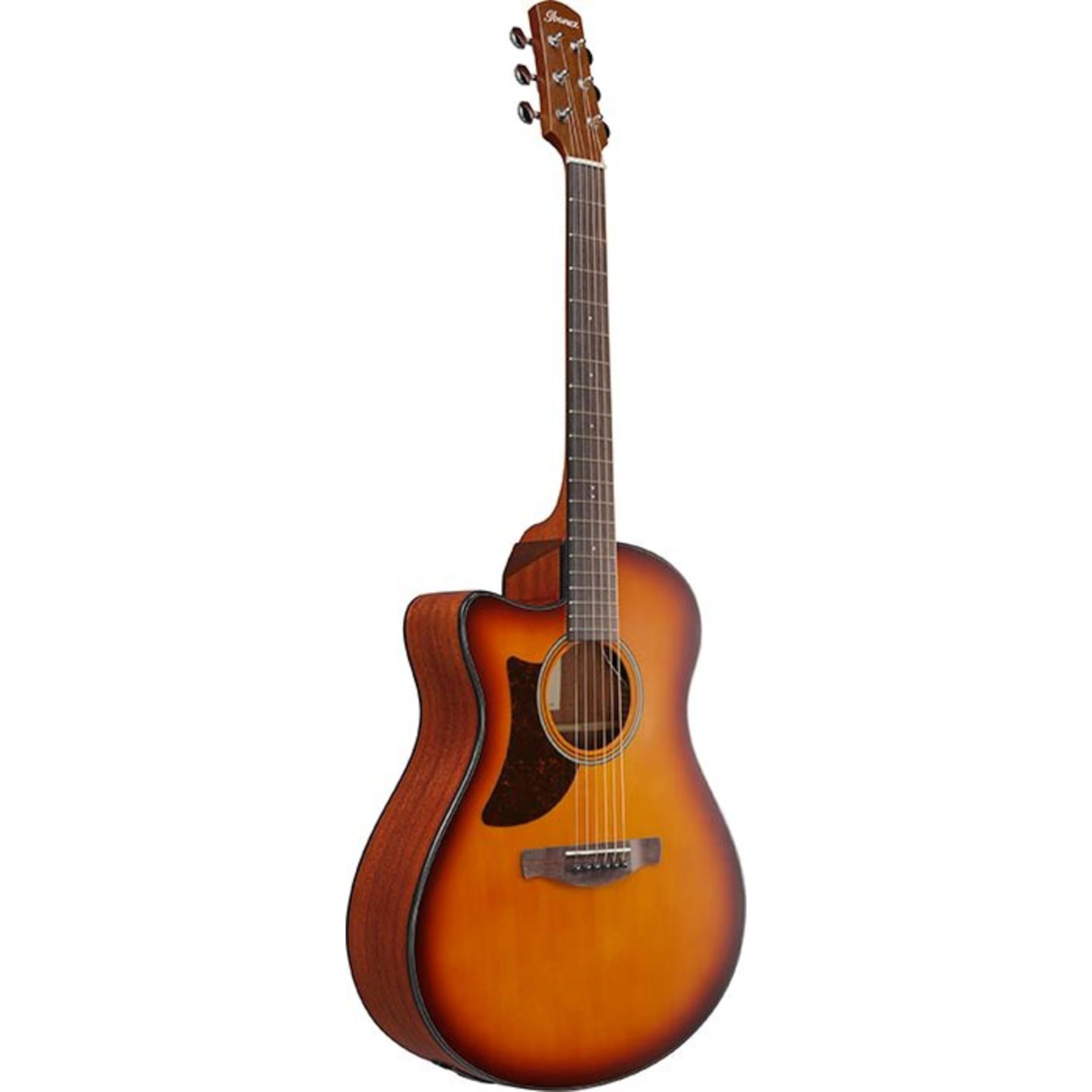 Ibanez AAM50LCE Advanced Acoustic Auditorium Left-handed Acoustic-electric Guitar - Open Pore Light Brown Sunburst