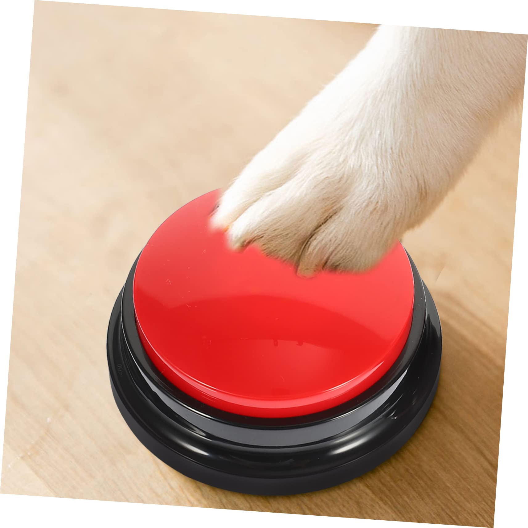 4piezas Botones Interactivos para Perros De Grabación De Sonido Herramienta De Comunicación para Mascotas para Entrenamiento y Diversión