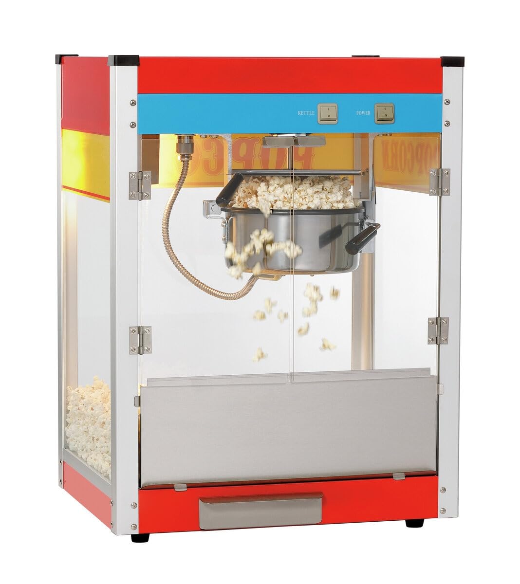 MBH - Máquina de palomitas profesional para hostelería. Palomitera industrial para catering y restauración.
