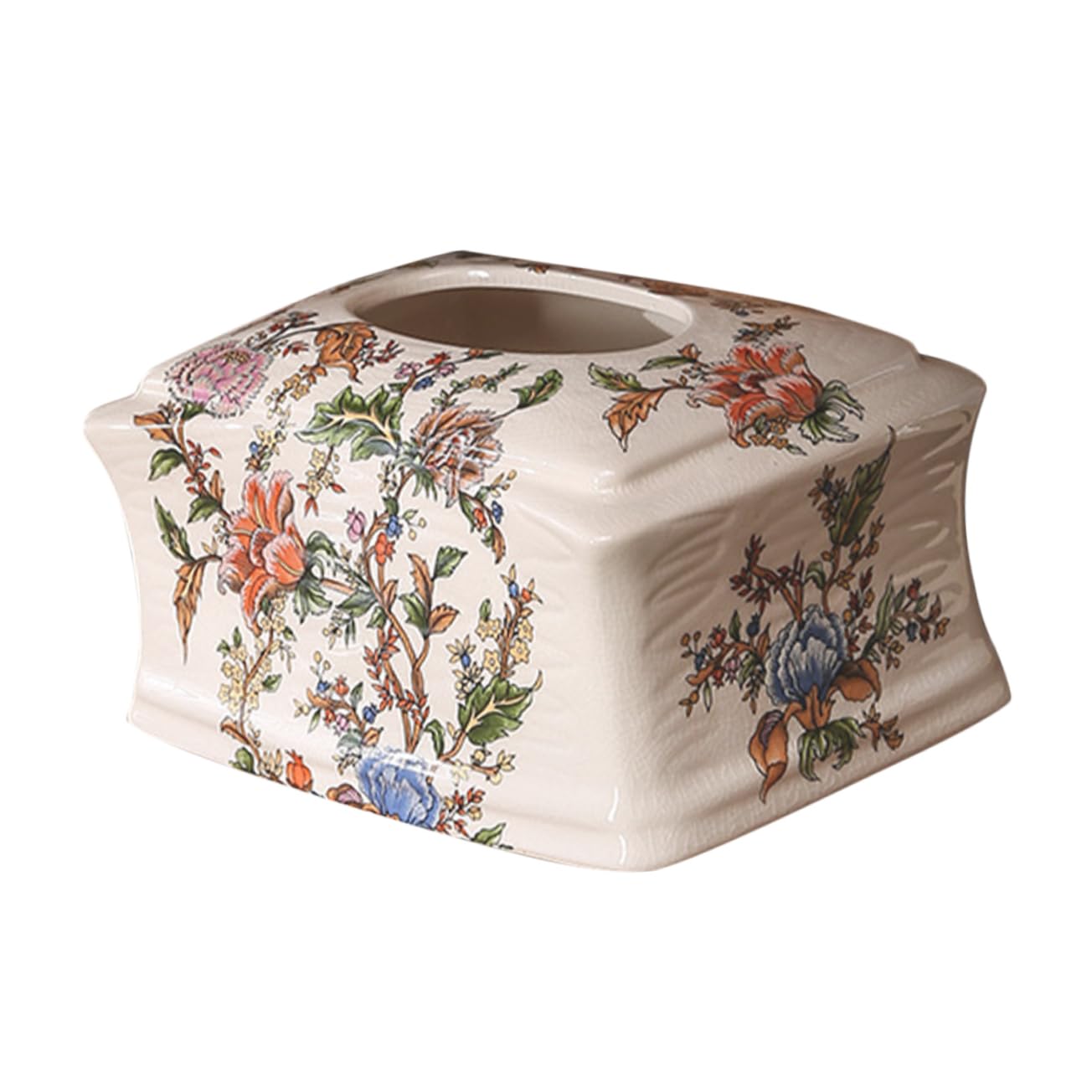 Rangement décoratif en céramique vintage au design européen noble et durable
