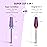 MelodySusie Super Cut Edition 5 in 1 Nail Drill Bits, 3/32\'\' Carbide Tungsten Multi-function Bits, Suitable for Manicure Pedicure Cuticle Gel Polishing, Purple, Series Bit-M, C