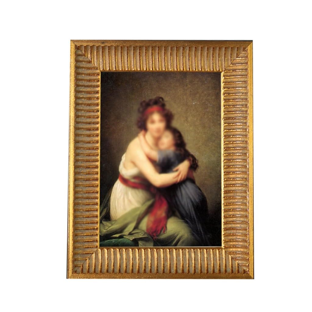MOBYGKFY Solid Wood Picture Frame Photo Table Wall Hanging