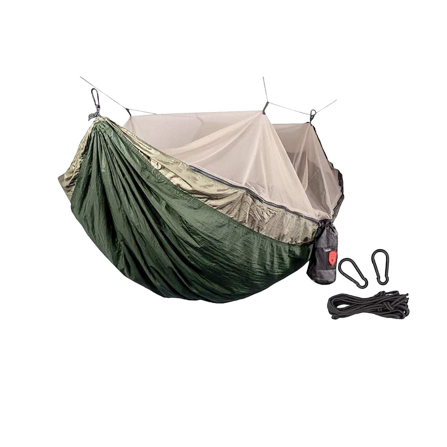 GRAND TRUNKSkeeter Beeter Pro Mosquito Hammock: Portable Bug Prevention Hammock with Carabiners and Hanging Kit - Perfect for Outdoor Adventures, Backpacking, and Camping Trips