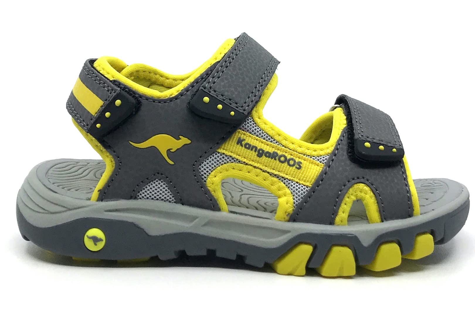 KangaROOS K-Celtic Stan, Sandal, steel grey/lemon chrome,