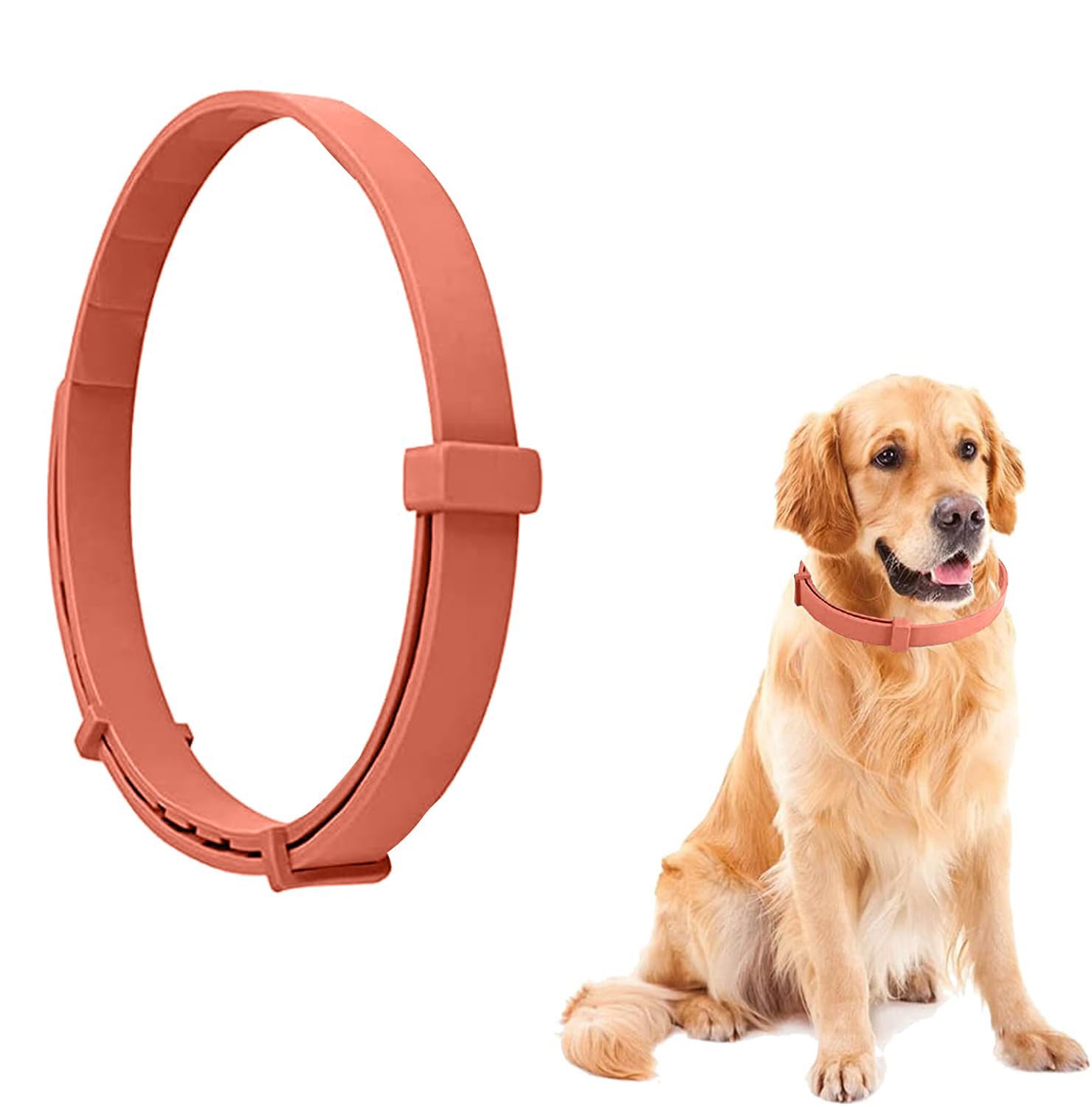Sage Square Advanced Dog Anti-Tick Silicone Collar: Effective and Safe, Prevention for All Breeds, Adjustable, Waterproof, Natural Ingredients Ensure Long-Term Protection, Durable & Comfortable (B0D8784R1Y) Amazon Price History, Amazon Price Tracker