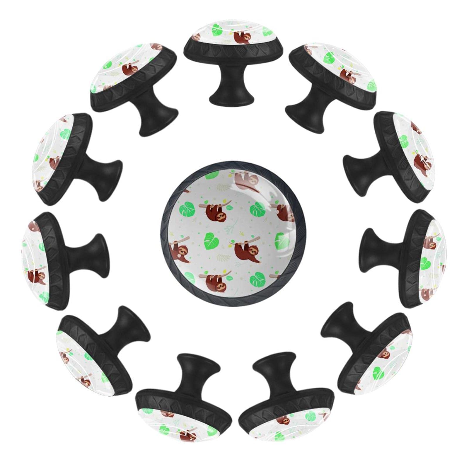 Boutons de tiroir paresseux 35mm lot de 12 poignées pour meuble de crèche