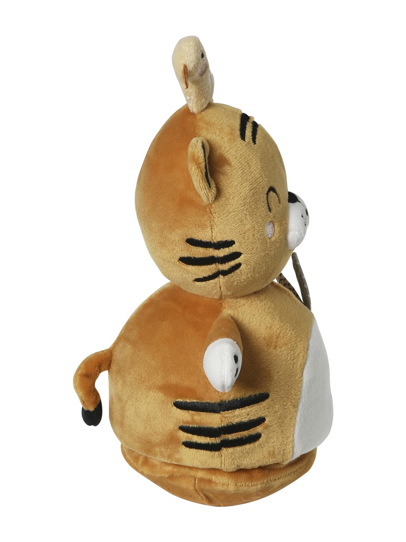 VERTBAUDET Baby Stehaufmännchen TANSANIA, Tiger gelb