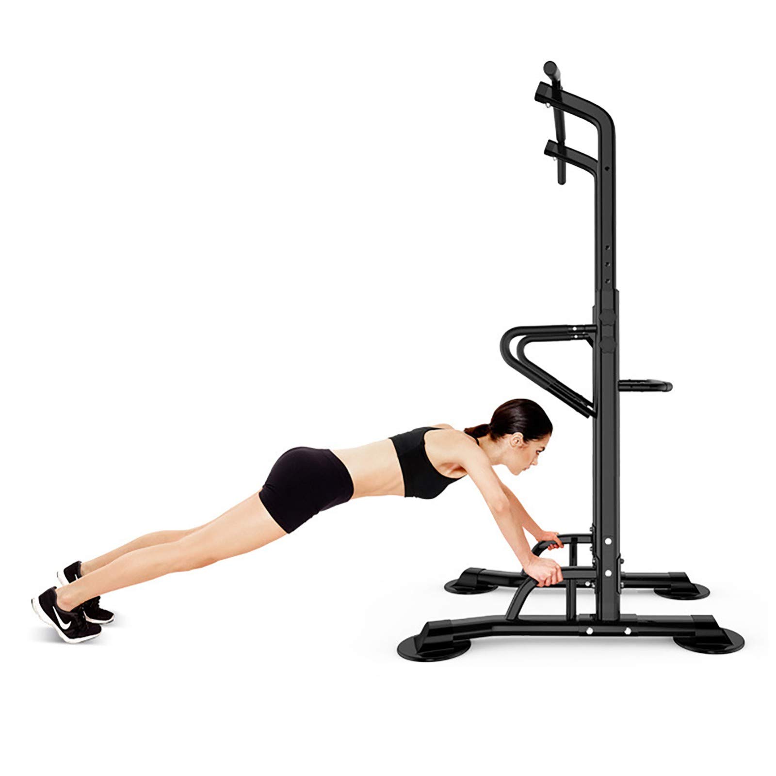 Power Tower Pull Up Bar Dip Station Attrezzatura multifunzione regolabile per push up per palestra domestica Allenamento della forza Allenamento Fitness