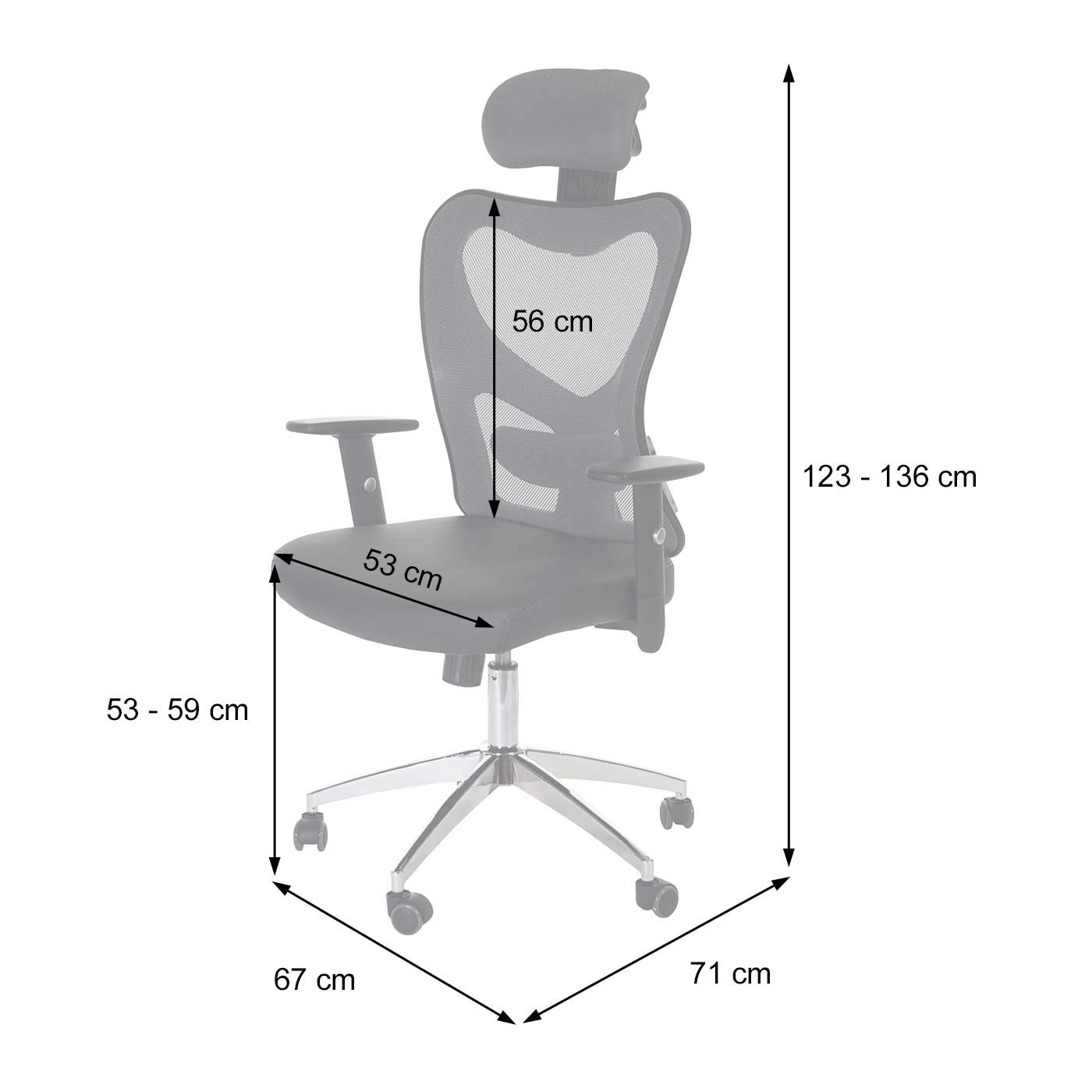 Profesional de oficina – Silla Atlanta XXL, giratoria, 150 kg de piel sintética ~ verde