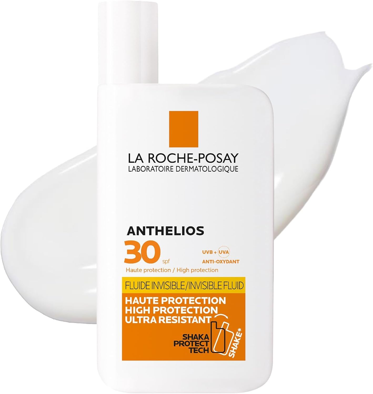 La-Roche-Posay Anthelios SPF30 Invisible Fluid Sunscreen for Face, 50ml
