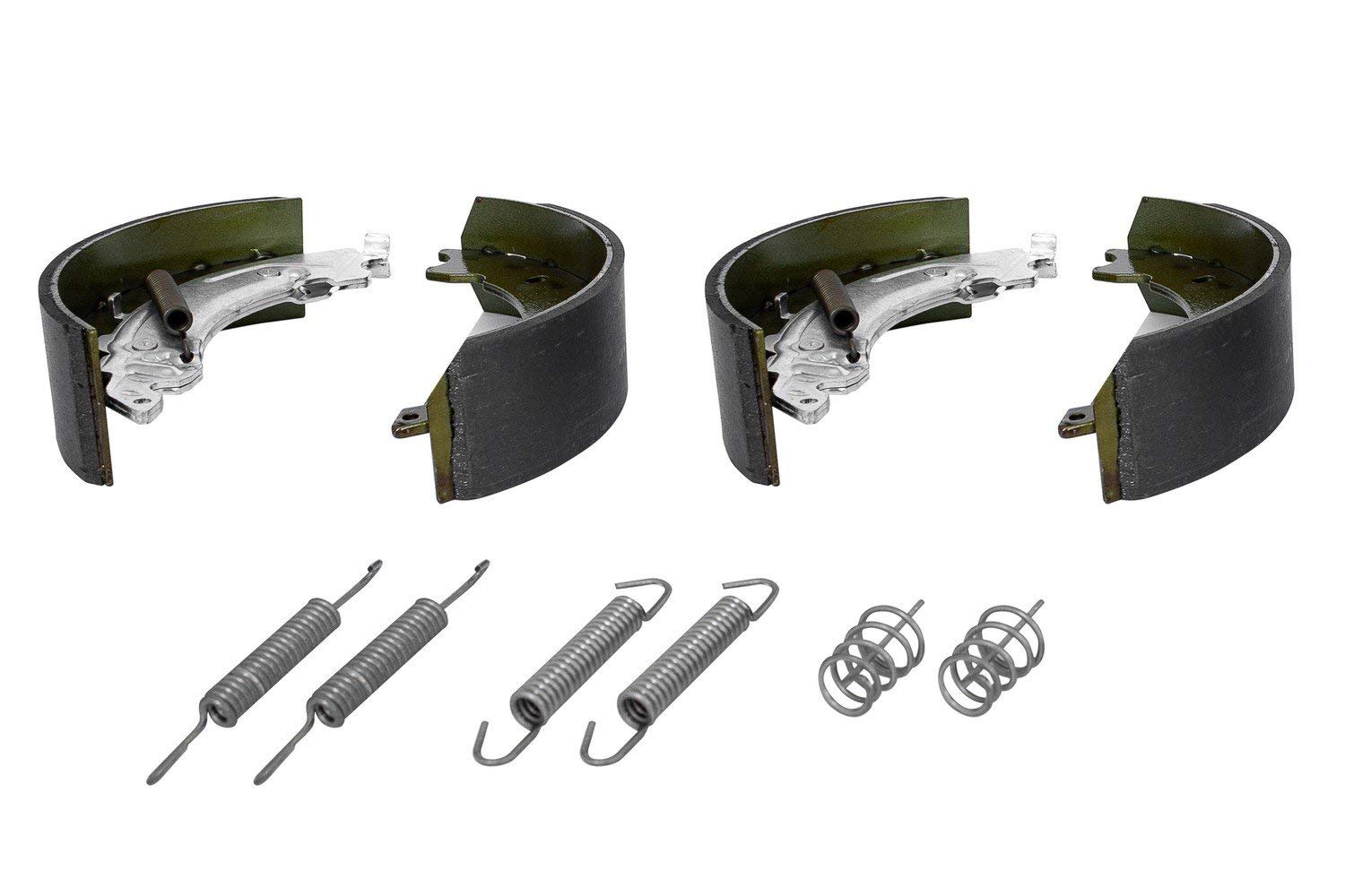 UNITRAILER Ganasce Freni per Gli assali Knott con Il Kit di Molle 200x50