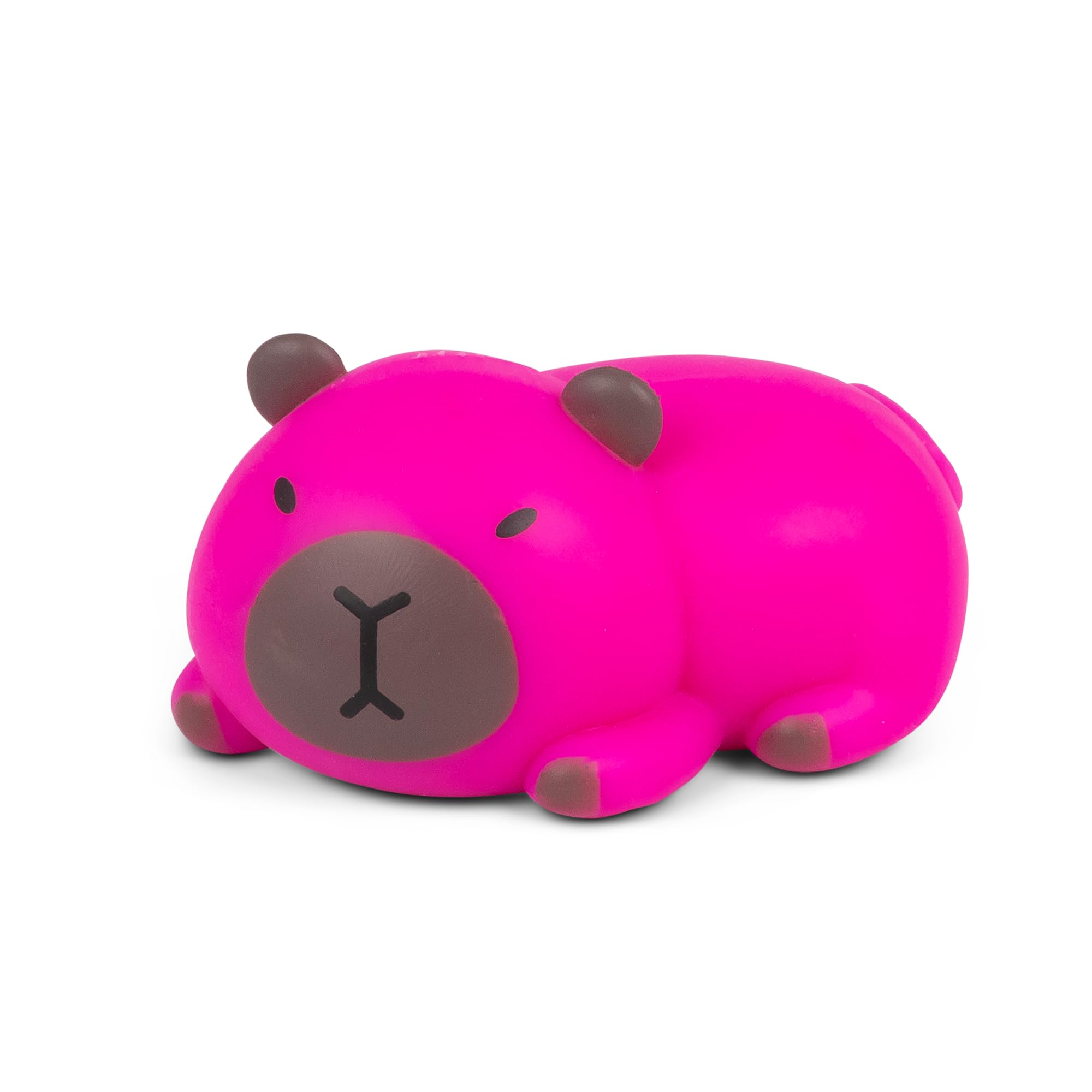 Stretchy Capybara – Soft Squishy Fidget Toy Filled with Sensory Sand – Cute Animal Stress Reliever, Great for Collectors & Kids Age 3+