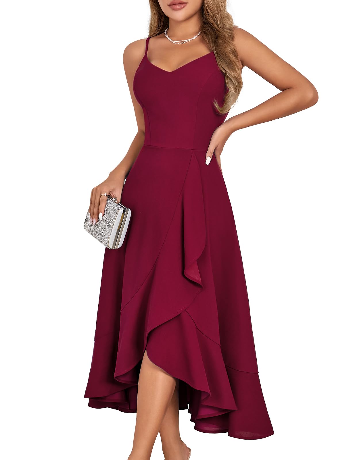 DRESSTELLS Women's Cocktail Dresses for Formal Wedding Guest
