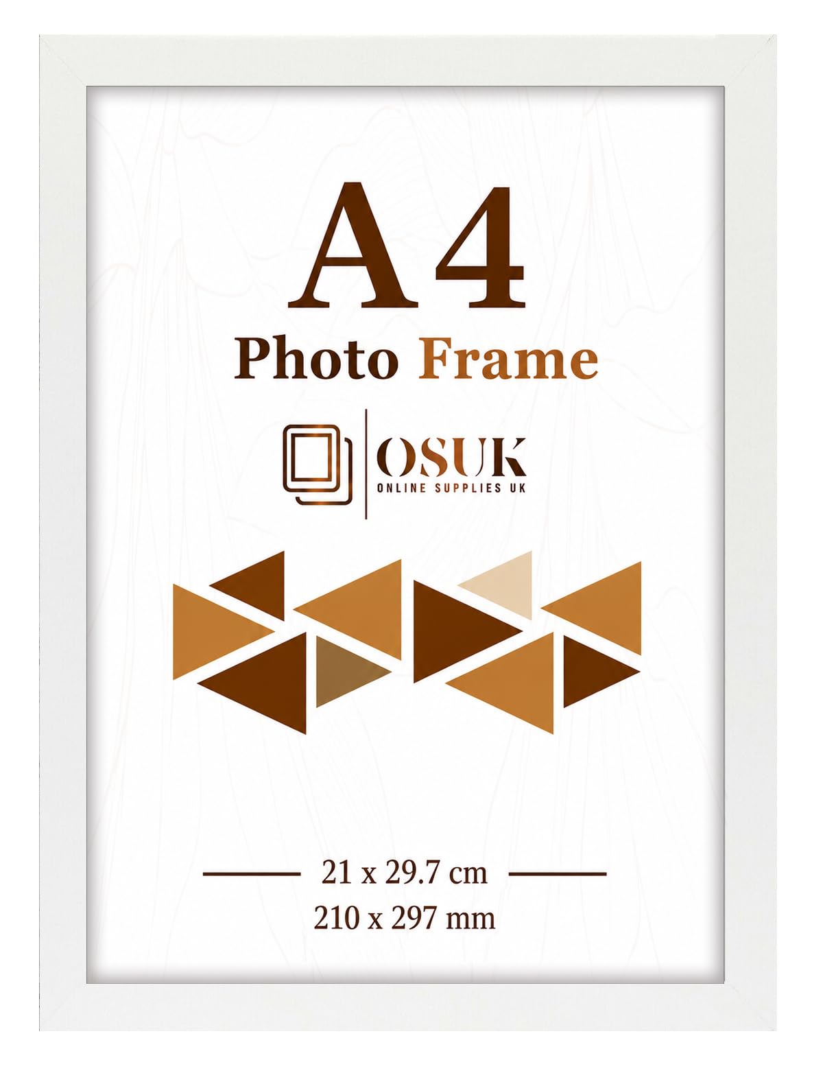 Frame Eazy White Osuk A4 Frame Photo Size 21 X 29.7 Cm Picture Frame Wall Art