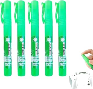 Thermal Paper Privacy Cover Spray Pen, 10ml Portable Thermal Paper Eraser, Quick Dry Sensitive Information Blocker, for Shipping Labels Receipts Documents, Home And Office (5 Pcs)