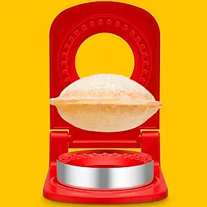 Metal Sandwich Cutter and Sealer - Round Crustless Sandwich Cutter for Peanut Butter and Jelly Sandwich Maker, PB&J Snacks Party Food Prep