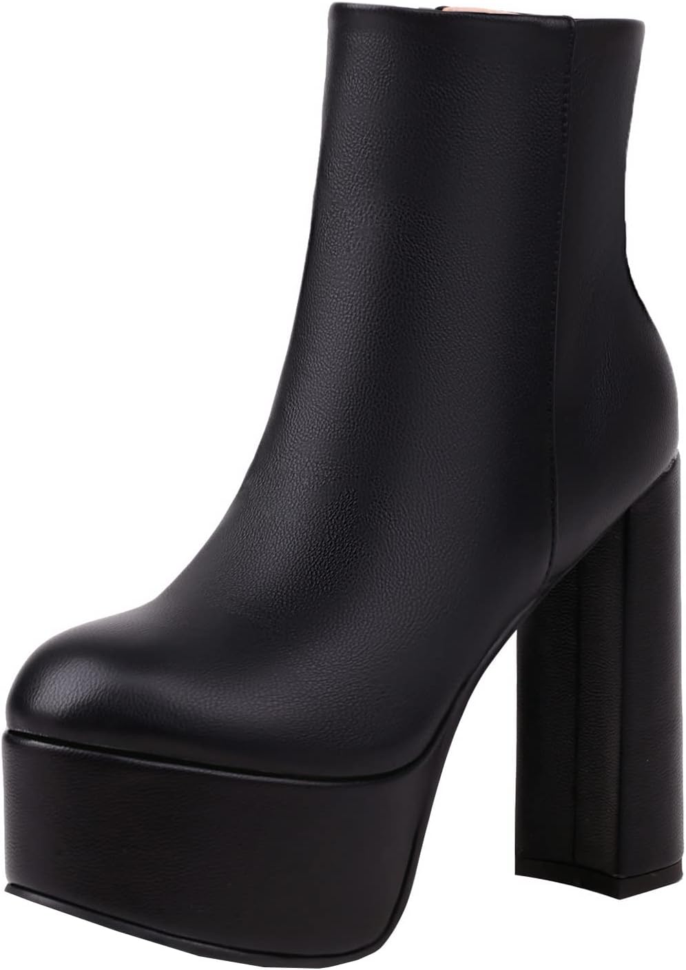 Chunky Heeled Ankle Boots High Heel Platform Booties Cameroon Ubuy