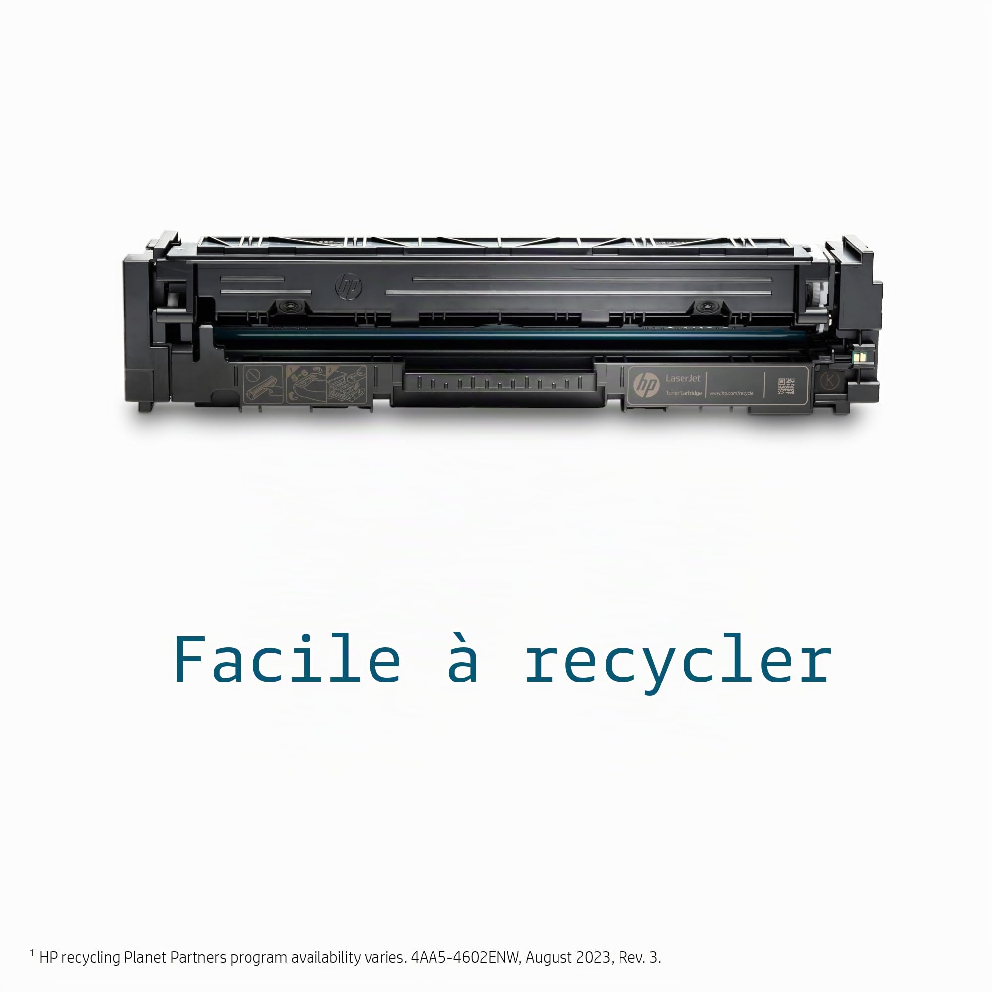 HP 143AD W1143AD Pack de 2 Recharges de Toner Noir Authentique pour HP Neverstop 1001nw / 1201n / 1202nw