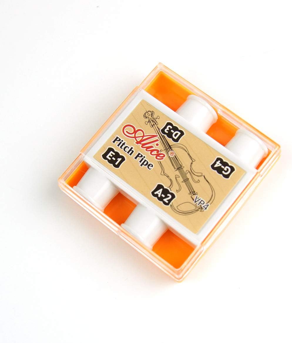 Violin Mandolin Tuner Pitch Pipe Four Tones E, A, D, G, with Case