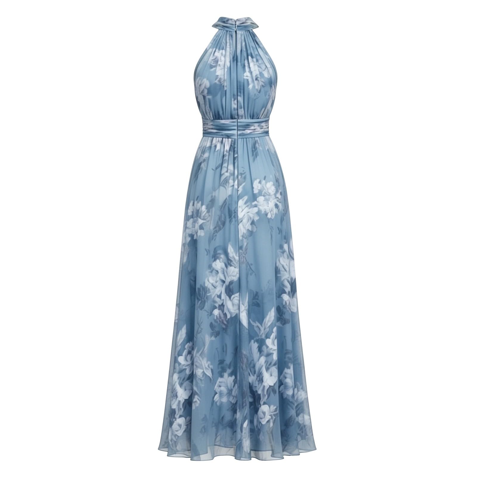 Abito da Sera da Donna, Lungo, Spalle Scoperte, da Cocktail, Linea ad A, in Tulle, Elegante, per Matrimonio, Maxi Abito da Ballo, Abito da Ballo, Abito da Ballo da Donna, Motivo Floreale, con