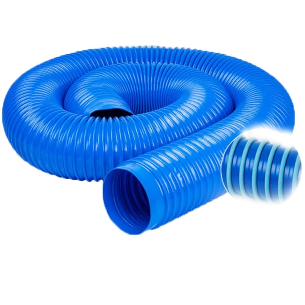 Tubo flessibile di aspirazione antistatico del PVC del tubo flessibile della raccolta della polvere 10ft, tubo flessibile del collettore di polveri di plastica per la raccolta dei fumi