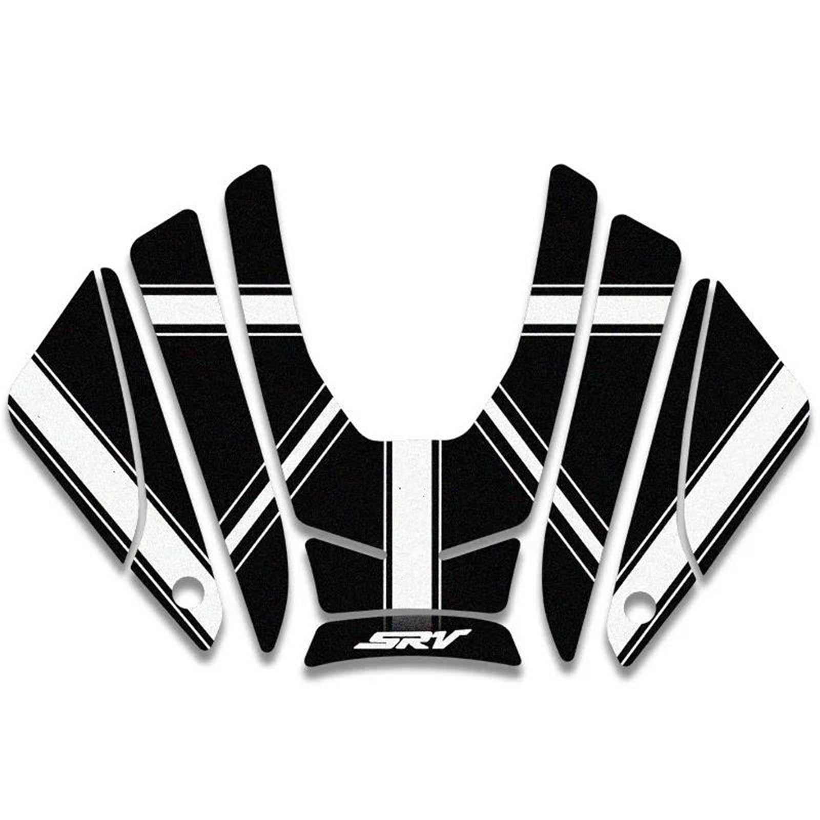 Motorcycle Accessories Tank Pad Gas Fuel Sticker Decal Protector for QJMOTOR SRV600 Bike Tank Film(Color24)